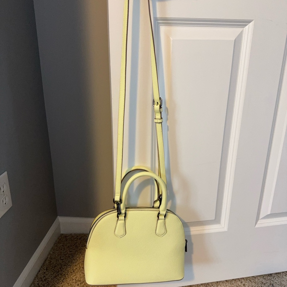 A New Day Light Yellow Satchel - Picture 2 of 3
